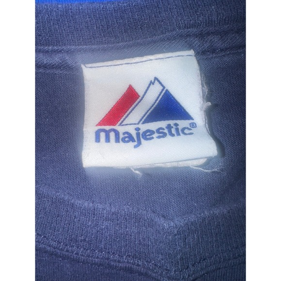 Vintage Majestic Detroit Tigers Graphic T-Shirt MLB Baseball XL - Picture 4 of 6